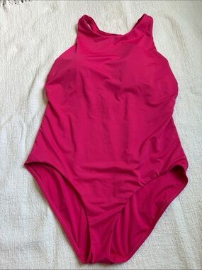 Athleta Women’s Hot Pink One-Piece Swimsuit
